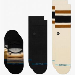 Stance Icon Series Socks (Large,Black) [3 pack] new